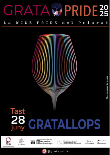 La Gratapride reivindica l'Orgull LGBTI+ amb un maridatge amb els vins de Gratallops